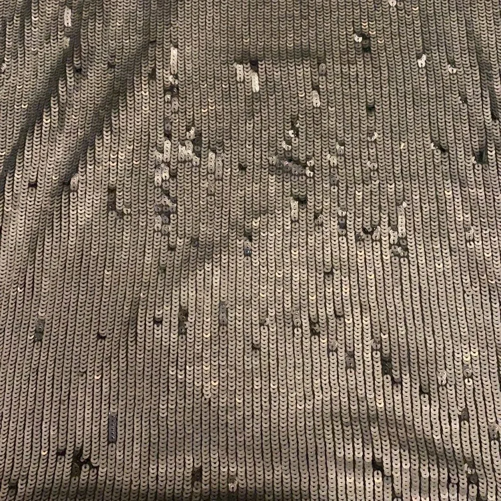 Jcrew black sequin tank top